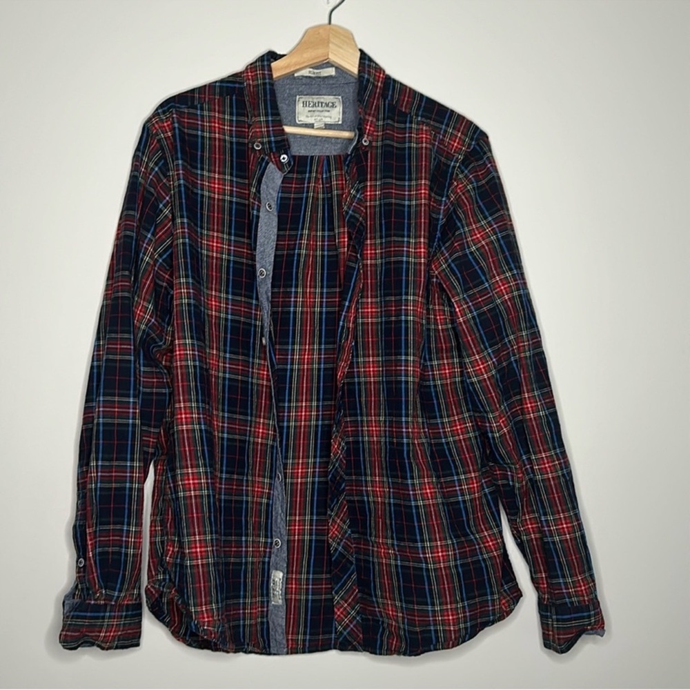 Heritage Slim Fit Plaid Shirt
